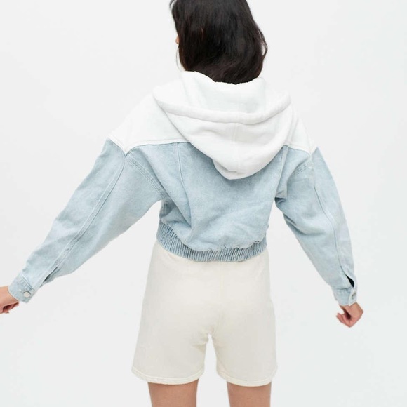 Bdg Millie Colorblock Denim Bomber 